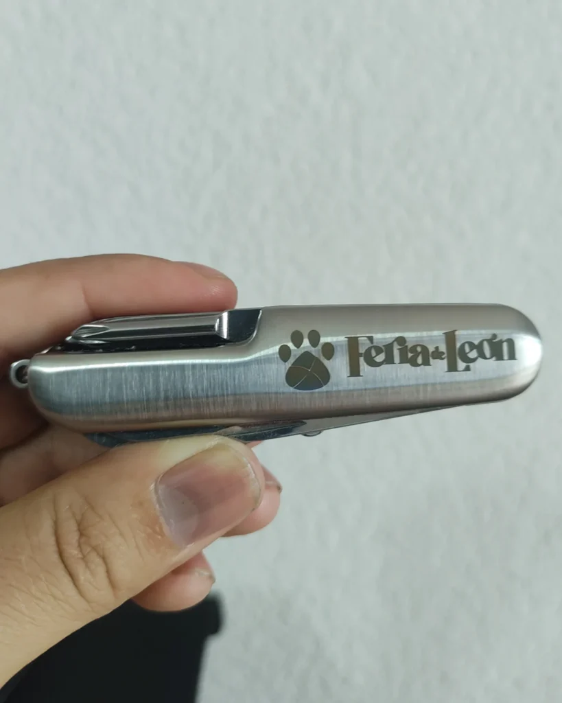 Navaja de bolsillo de metal navajas ejecutivas personalizadas